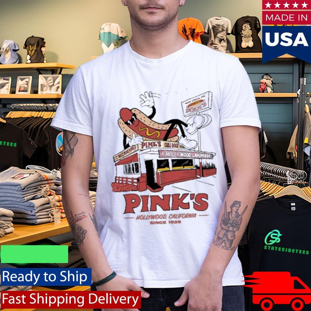 Pinks Hollywood Street View Shirt