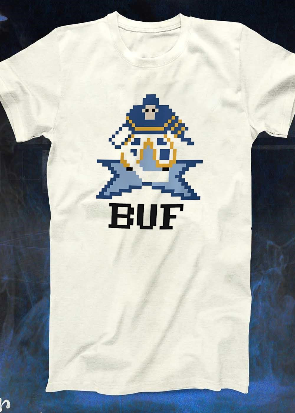 Pixelated Buffalo Hockey Mascot BUF T-Shirt