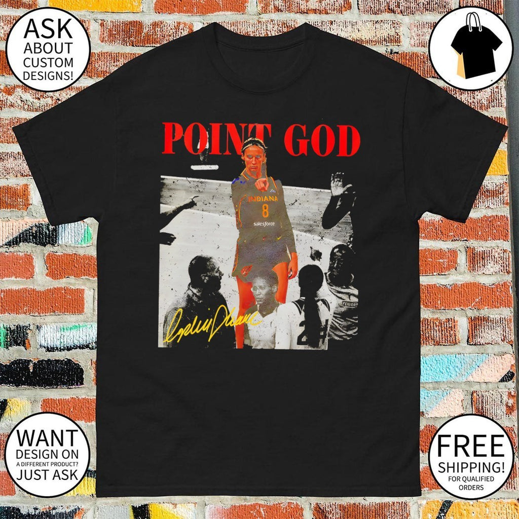 Point God Sophie Cunningham Indiana Fever Basketball WNBA signature shirt