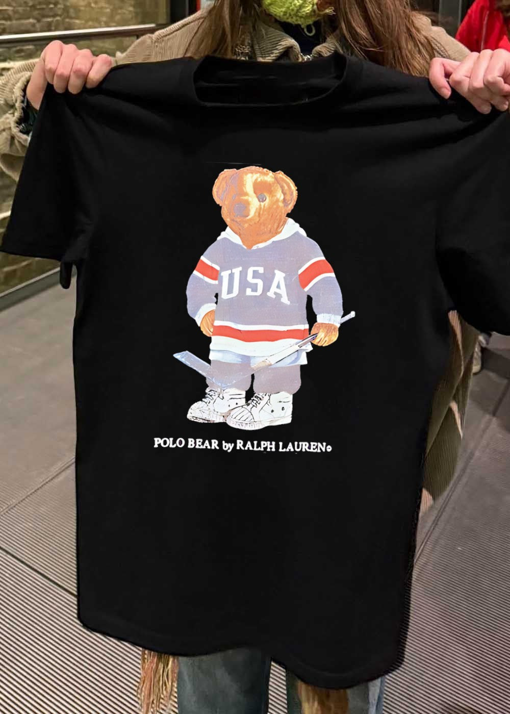 Polo Bear by Ralph Lauren USA Hockey T-Shirt