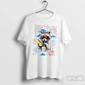 Premium 1dxrkdcp Raccoon With Hot Dog And Drink Firework 4th Of July T Shirts Sweater Unisex , , , Long Sleeve Tee