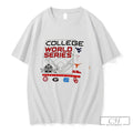 Premium 2026 Ncaa Mens College World Series 8 Team Logo Tee Unisex , , , Long Sleeve Tee