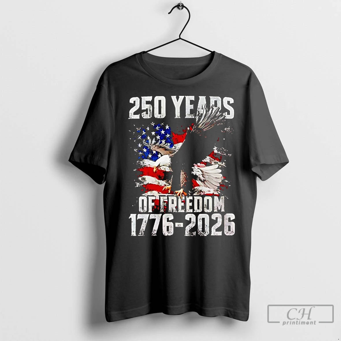 Premium 250 Years Of Freedom 1776 2026