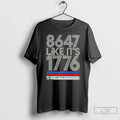 Premium 8647 Like Its 1776 Vintage Unisex , , , Long Sleeve Tee