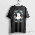 Premium Al Fresco Snowman Merry Christmas Shirt Sweater