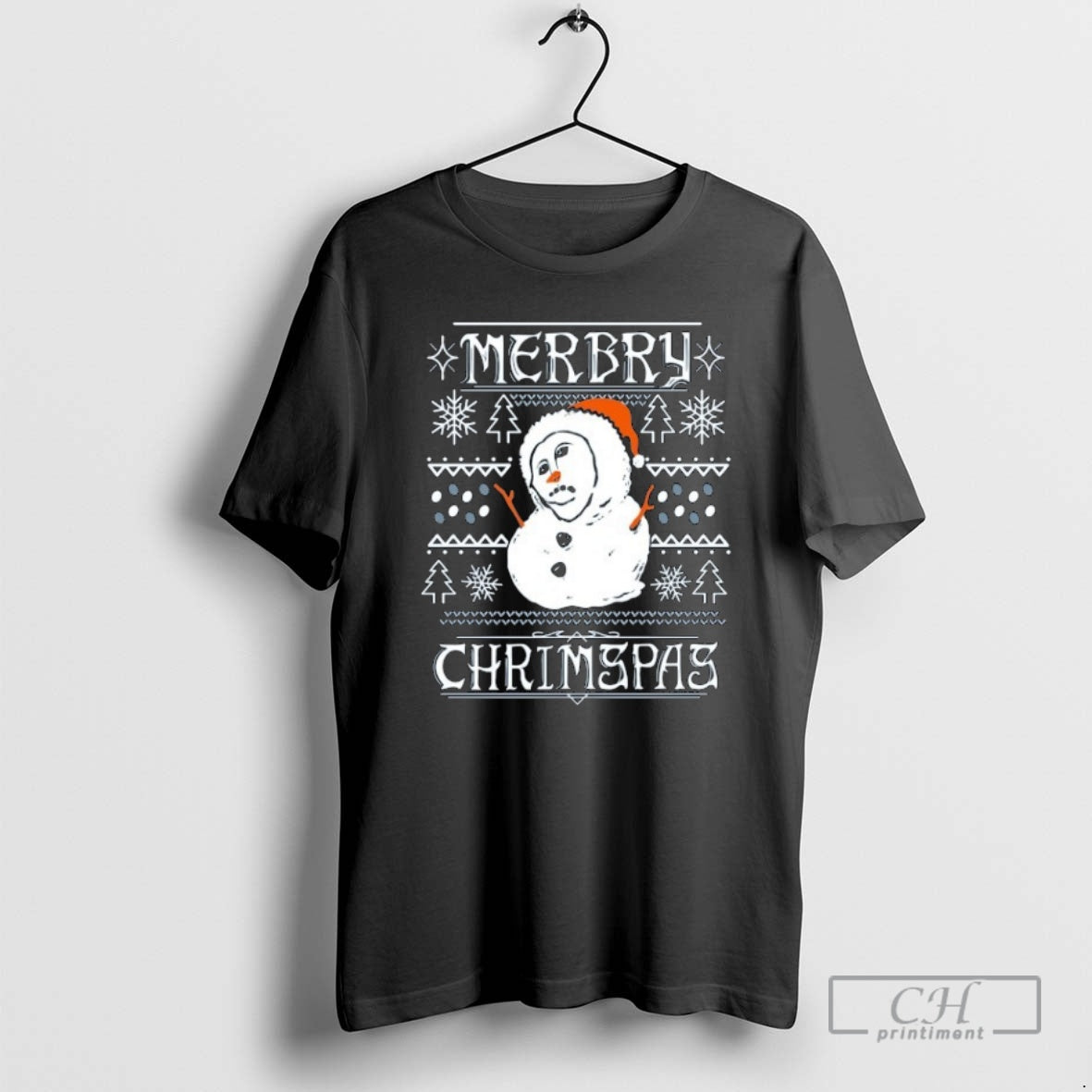 Premium Al Fresco Snowman Merry Christmas Shirt Sweater