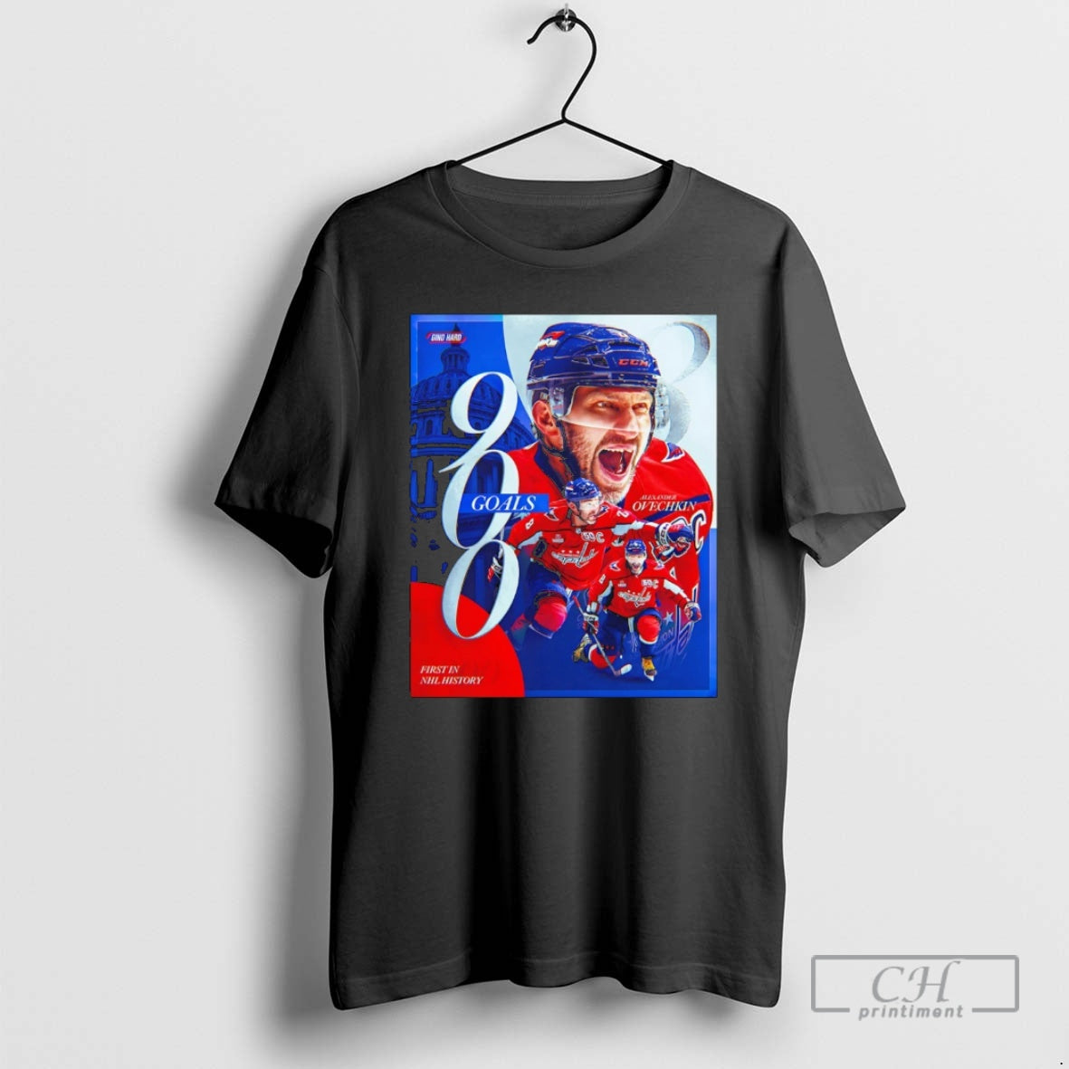 Premium Alexander Ovechkin Washington Capitals 900th Career Goals First In Nhl History Shirt Sweater