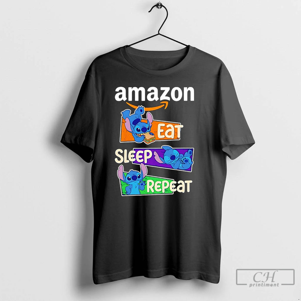 Premium Amazon X Bluey Eat Sleep Repeat