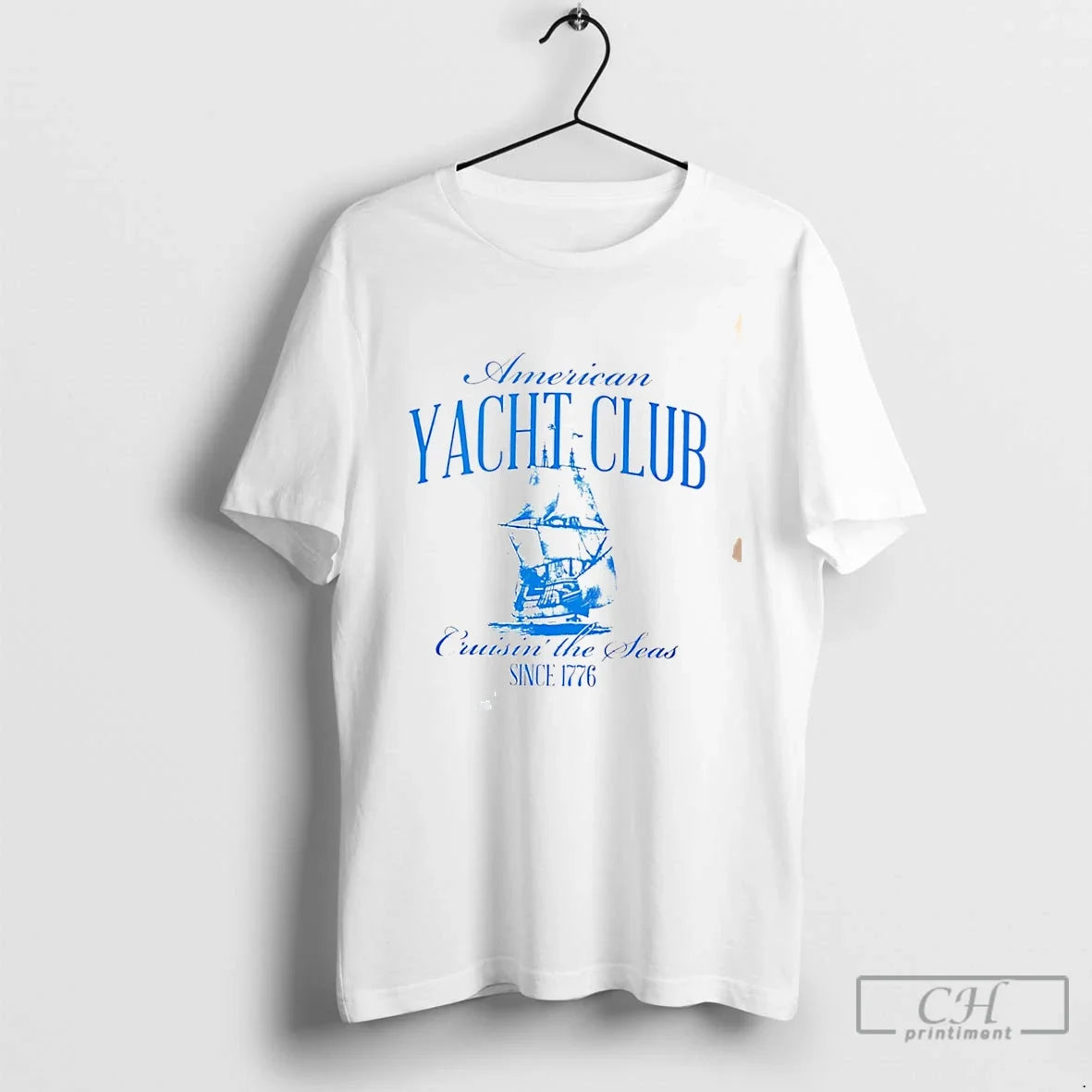 Premium American Yacht Club Cruisin The Seas Tee Unisex , , , Long Sleeve Tee