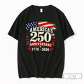 Premium Americas 250th Anniversary 1776 2026 Vintage Tee Unisex , , , Long Sleeve Tee