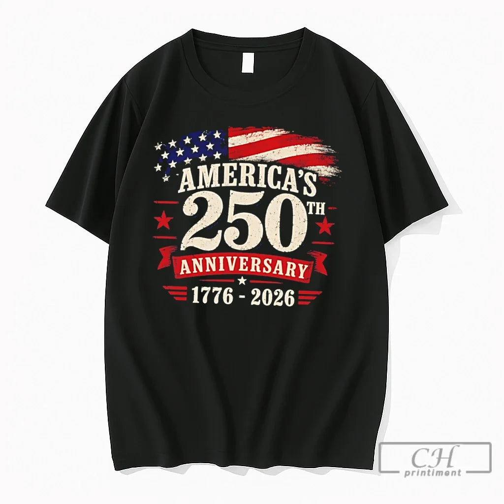 Premium Americas 250th Anniversary 1776 2026 Vintage Tee Unisex , , , Long Sleeve Tee