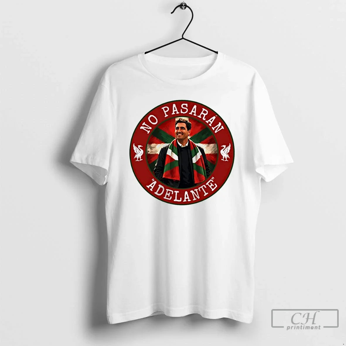 Premium Andoni Iraola Liverpool Fc No Pasaran Adelante Unisex , , , Long Sleeve Tee