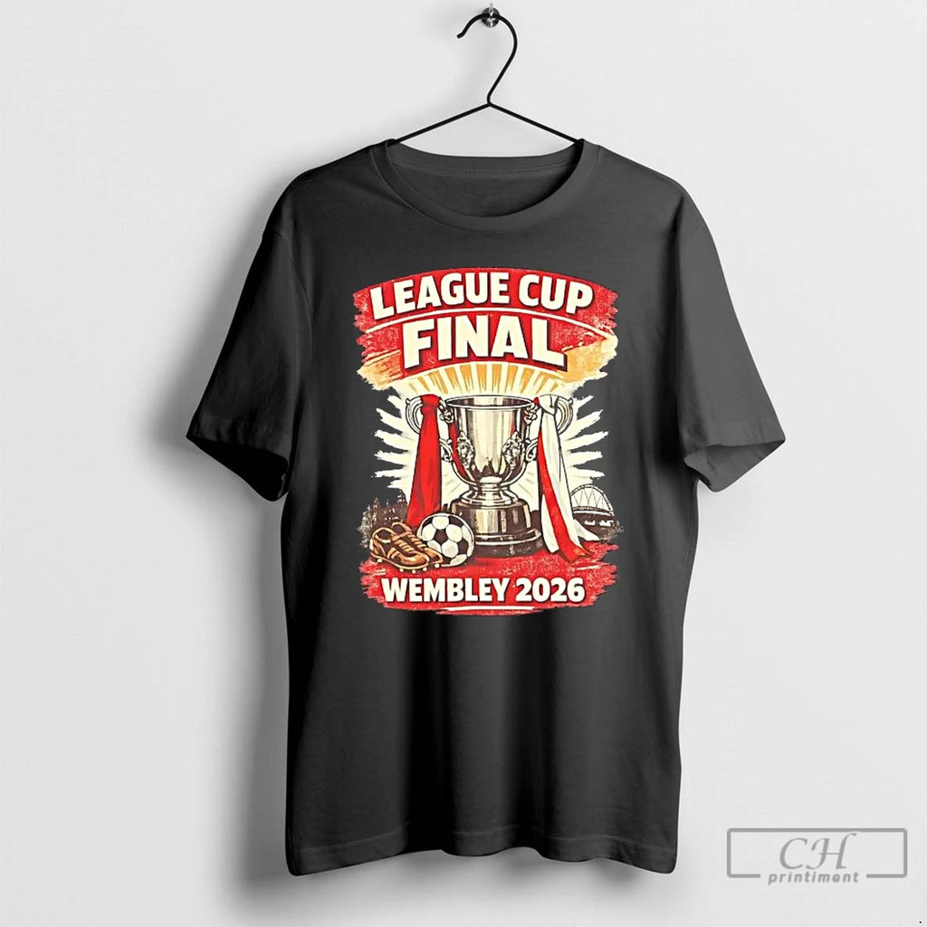 Premium Arsenal League Cup Final Wembley 2026