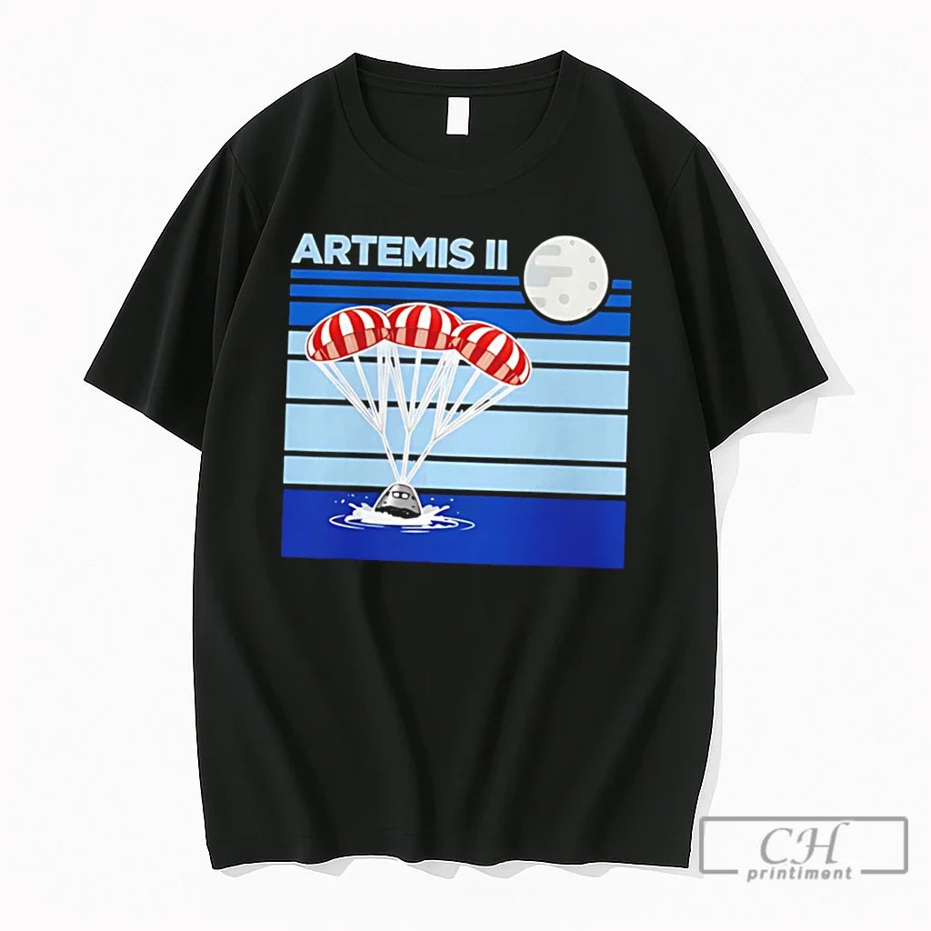 Premium Artemis Ii Splashdown Tee Unisex , , , Long Sleeve Tee