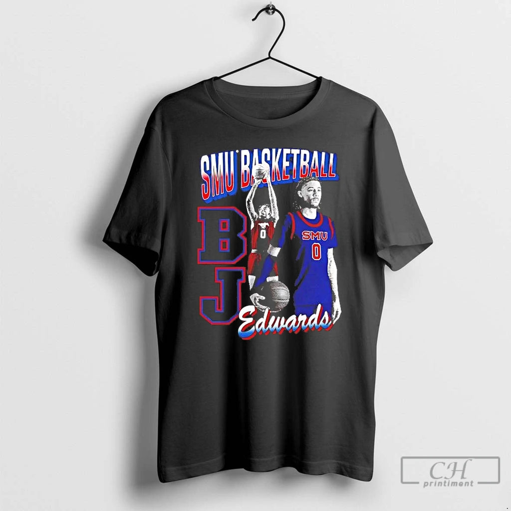 Premium Bj Edwards Jr 90s Graphic Smu Mustangs