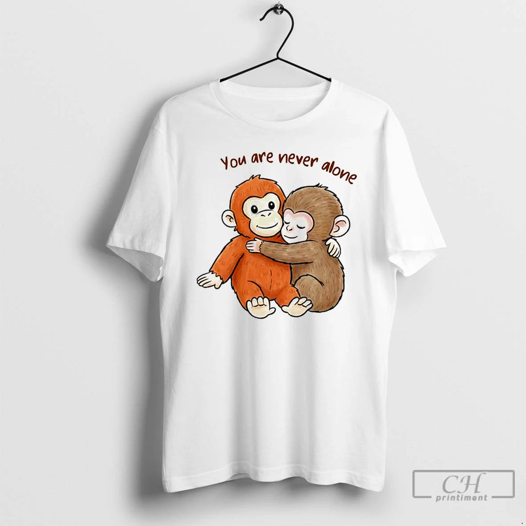Premium Baby Monkey With Plush Toy You Are Never Alone