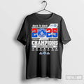 Premium Back To Back 2025 World Series Champions La Dodgers