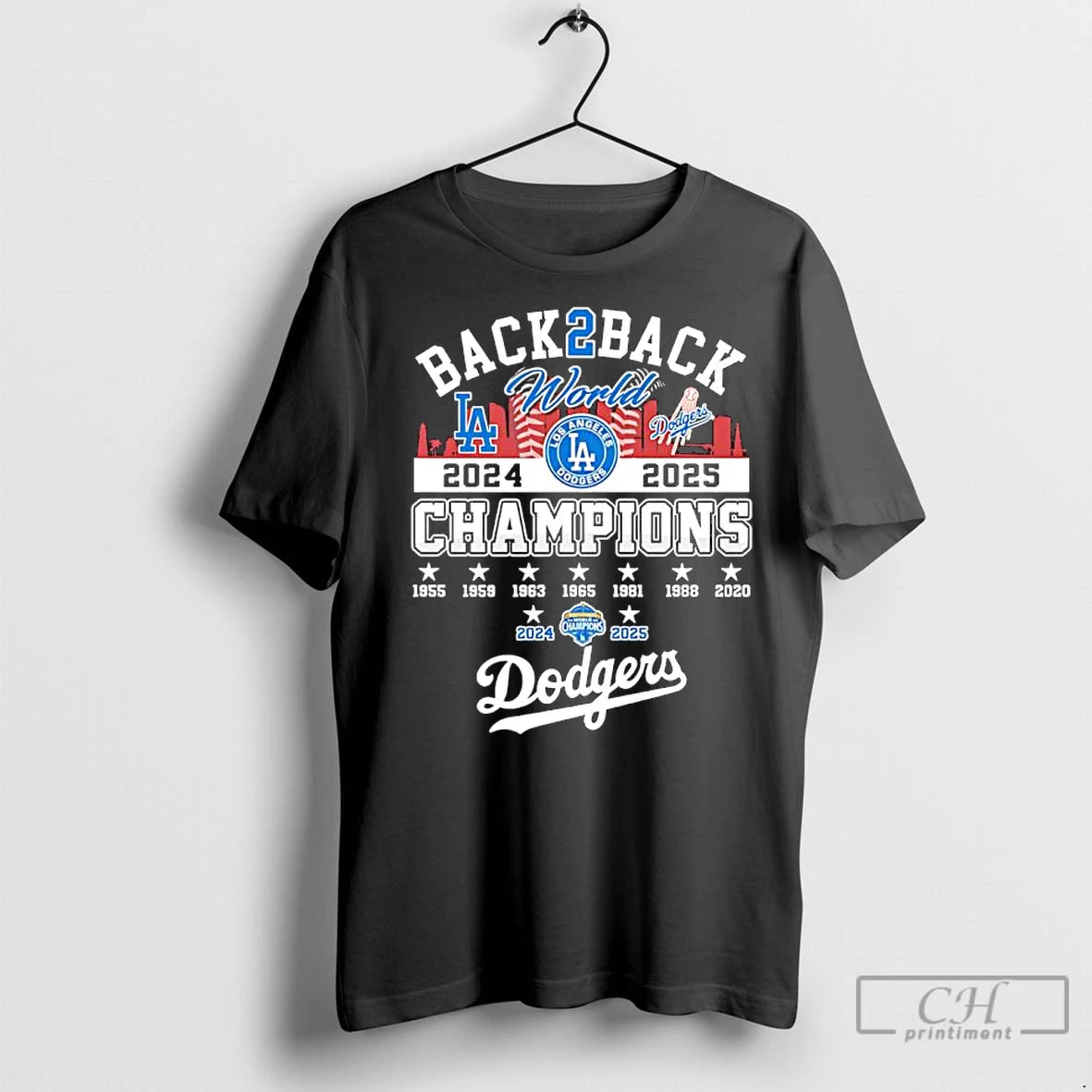 Premium Back To Back World Series Champions 2025 Los Angeles Dodgers