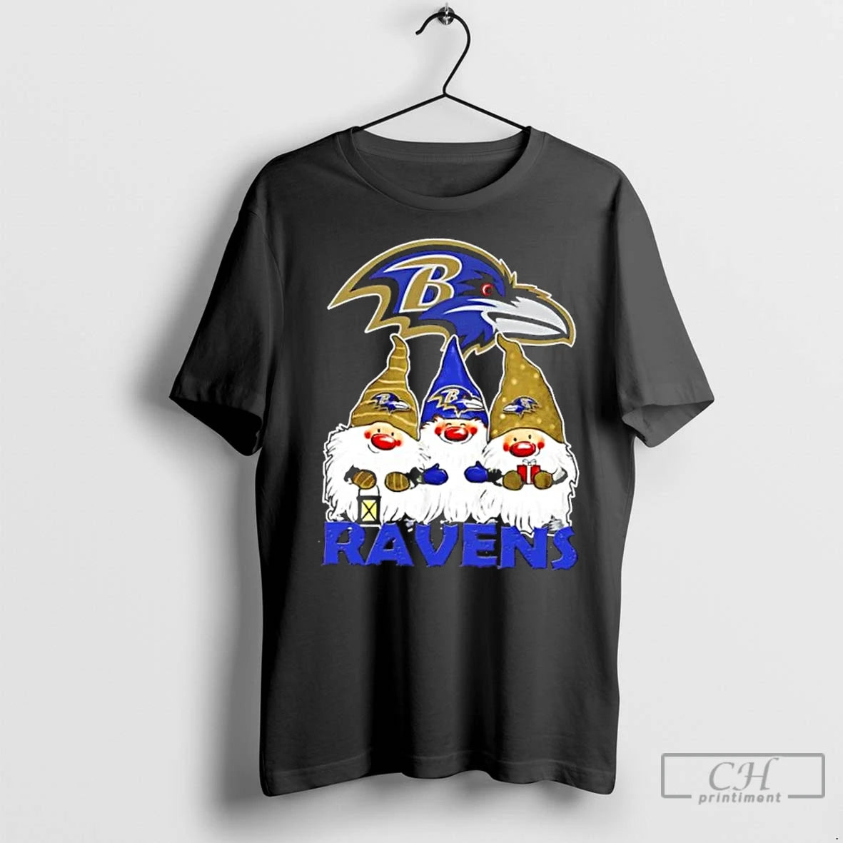 Premium Baltimore Ravens X Gnomes Xmas Christmas