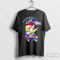 Premium Baltimore Ravens X Unicorn Santa Hat Dabbing Merry Christmas