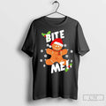 Premium Bite Me Gingerbread Christmas Cookie