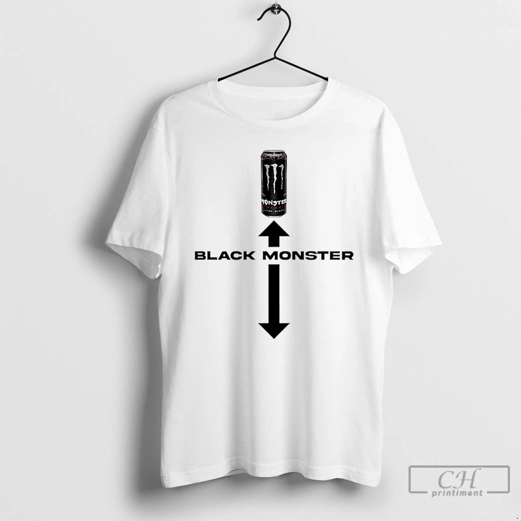 Premium Black Monster Logo