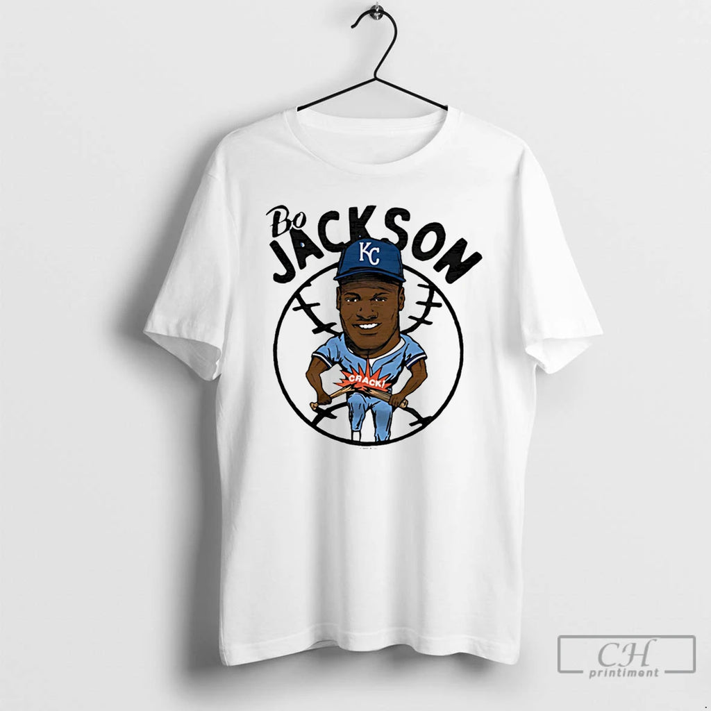 Premium Bo Jackson Kc Royals Superstar Caricature