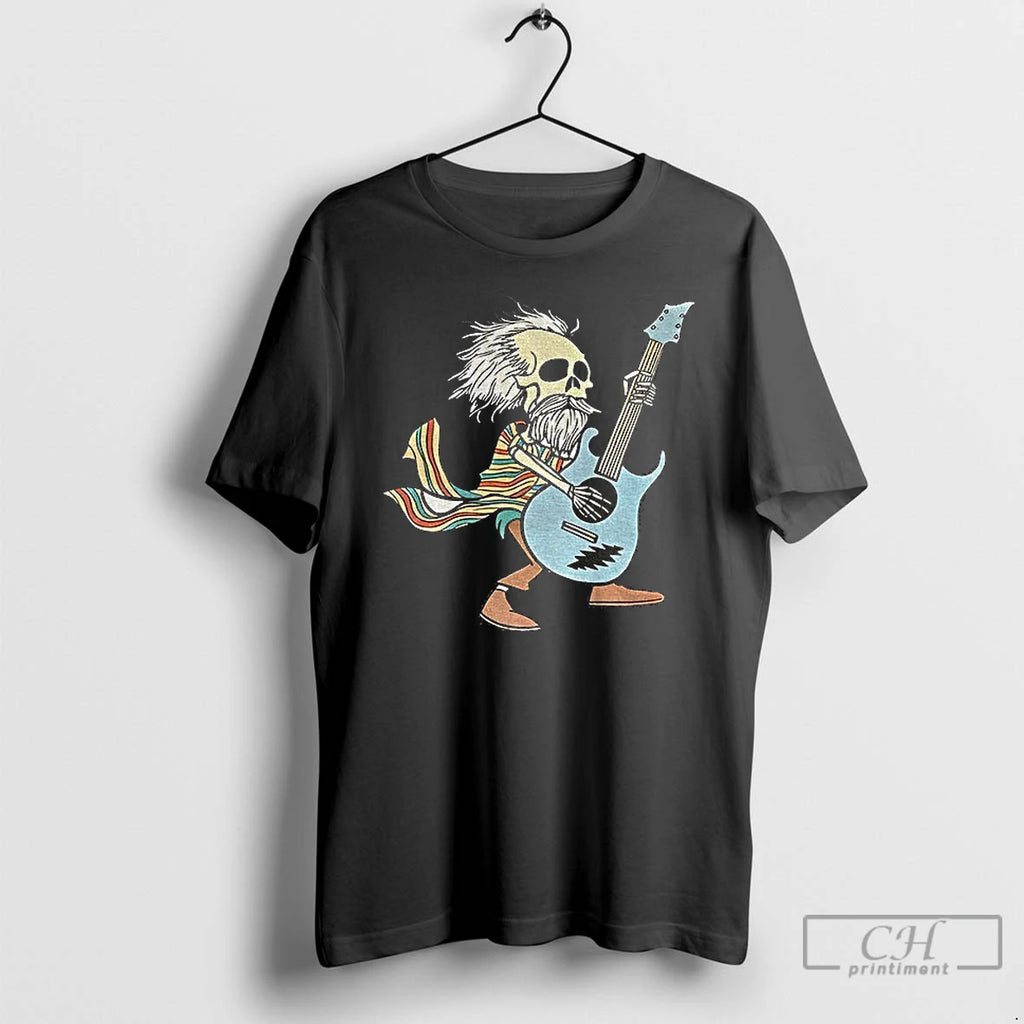 Premium Bob Weir Skeleton Playing Guitar Grateful Dead