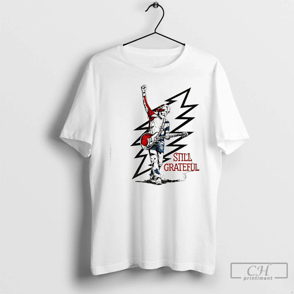 Premium Bob Weir Holding Guitar X Grateful Rip 1947 2026 White Lightning T Shirts Sweater