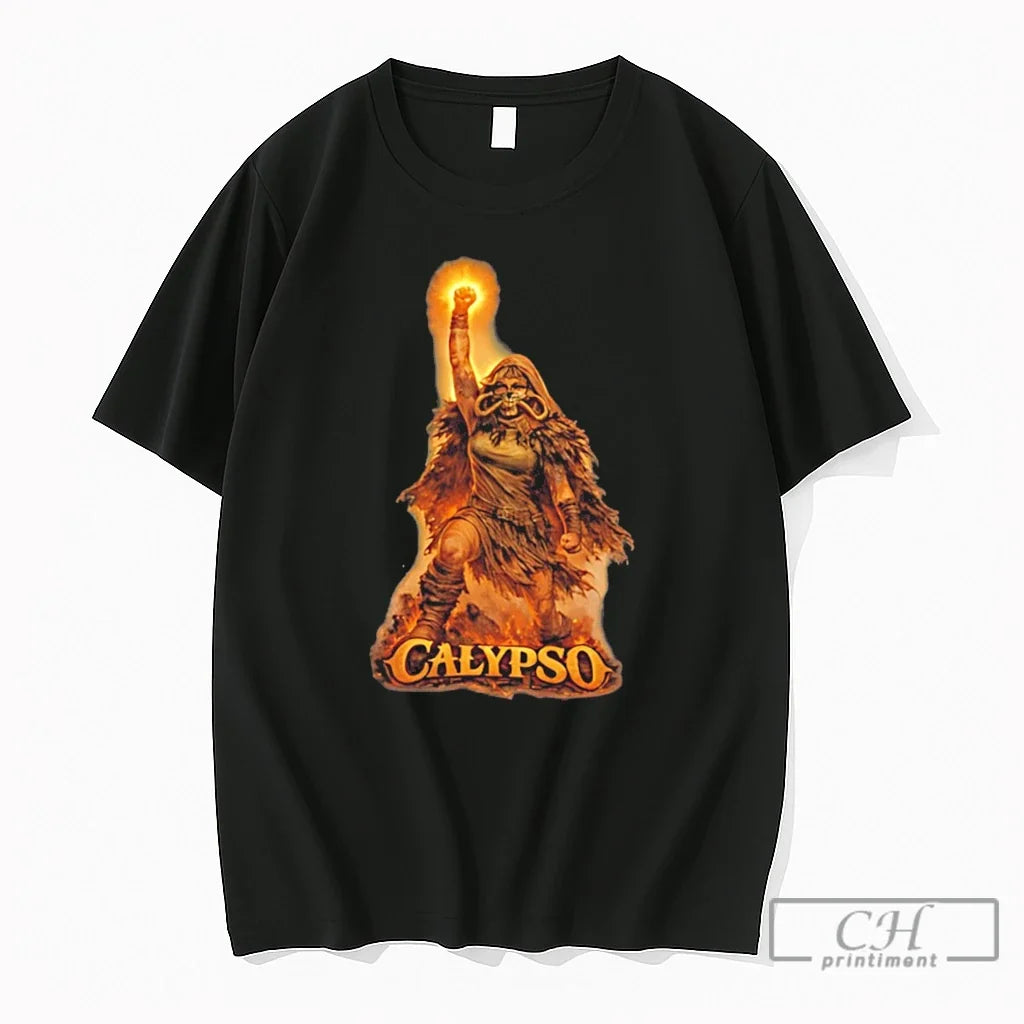 Premium Calypso Fiery Figure Tee Unisex , , , Long Sleeve Tee
