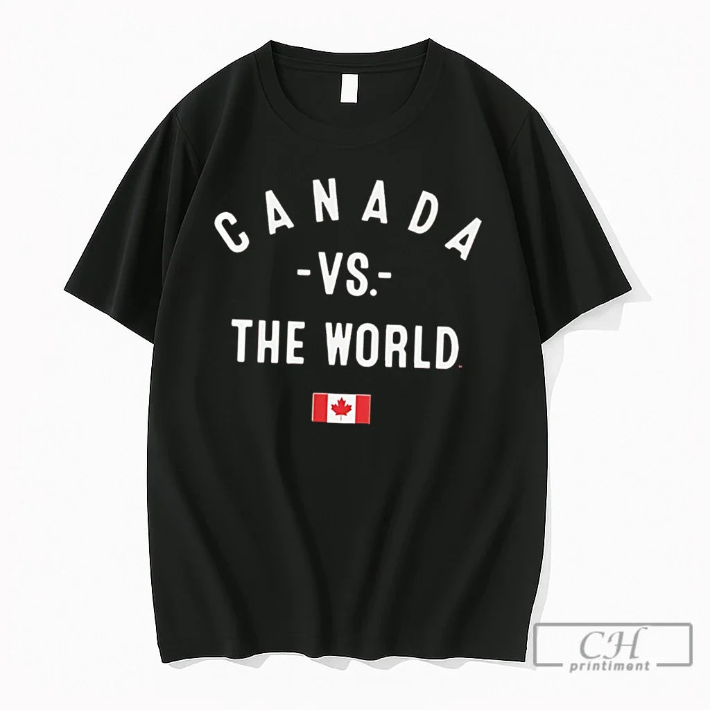 Premium Canada Vs The World 2026 Flag Tee Unisex , , , Long Sleeve Tee