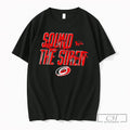 Premium Carolina Hurricanes Sound The Siren 2026 Playoffs Logo Tee Unisex , , , Long Sleeve Tee