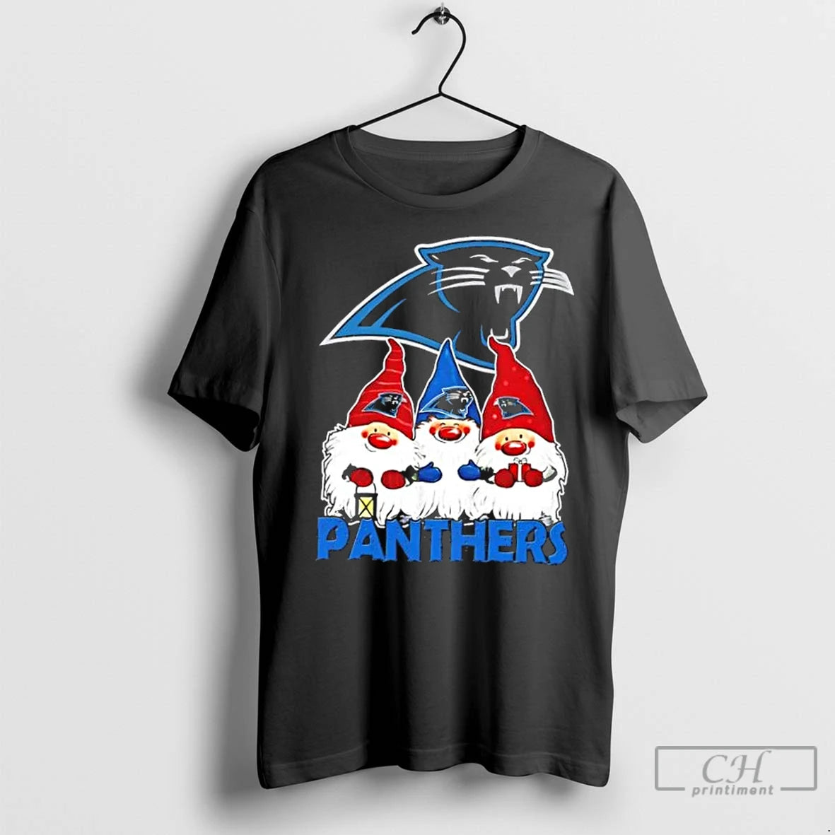 Premium Carolina Panthers X Gnomes Xmas Christmas