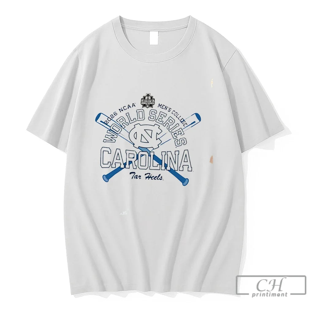 Premium Carolina Tar Heels 2026 Ncaa Mens College World Series Tee Unisex , , , Long Sleeve Tee