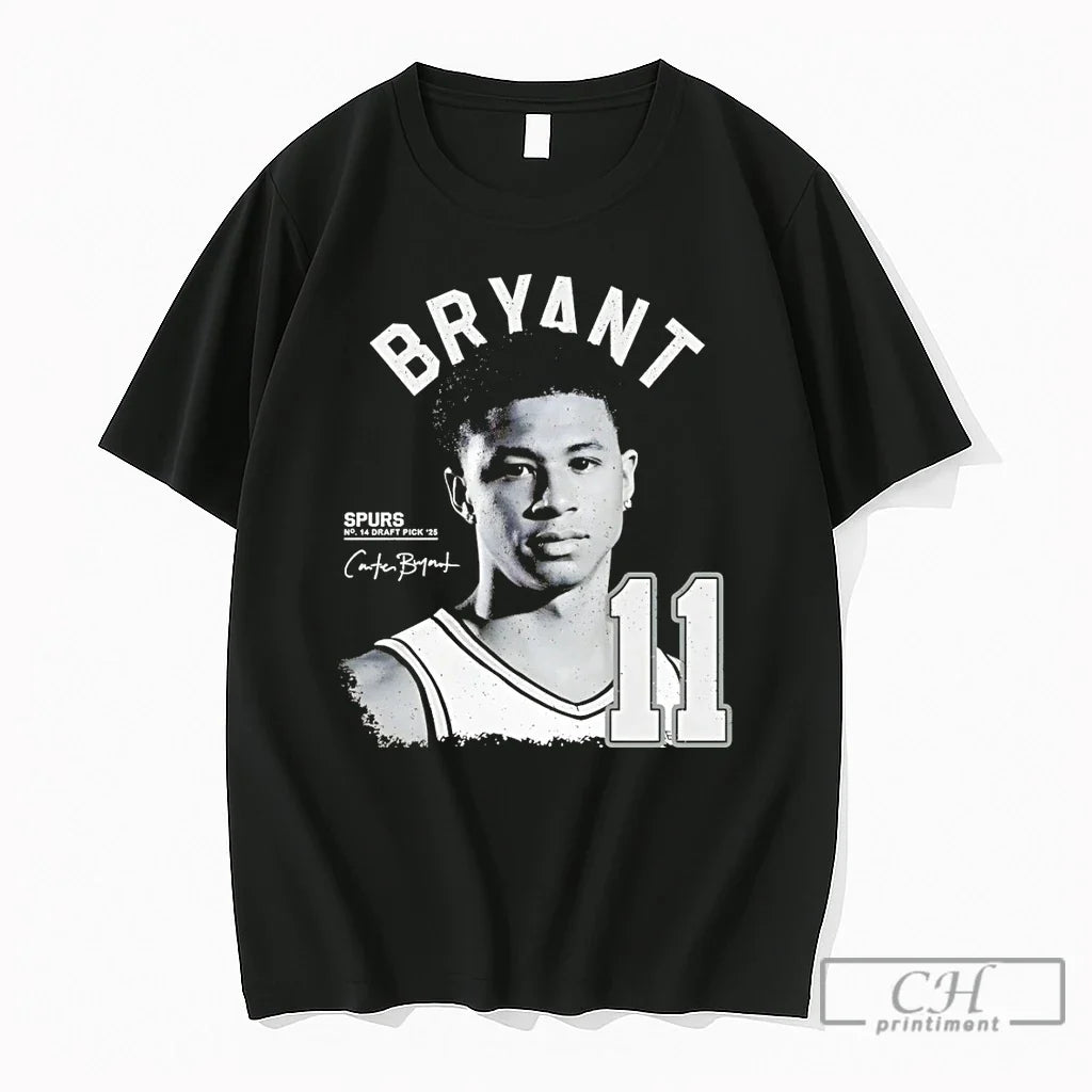 Premium Carter Bryant San Antonio Spurs Basketball Player Spurs 14 Draft Pick 25 T Shirts Unisex , , , Long Sleeve Tee