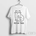 Premium Cat Middle Finger Fetch This Meme