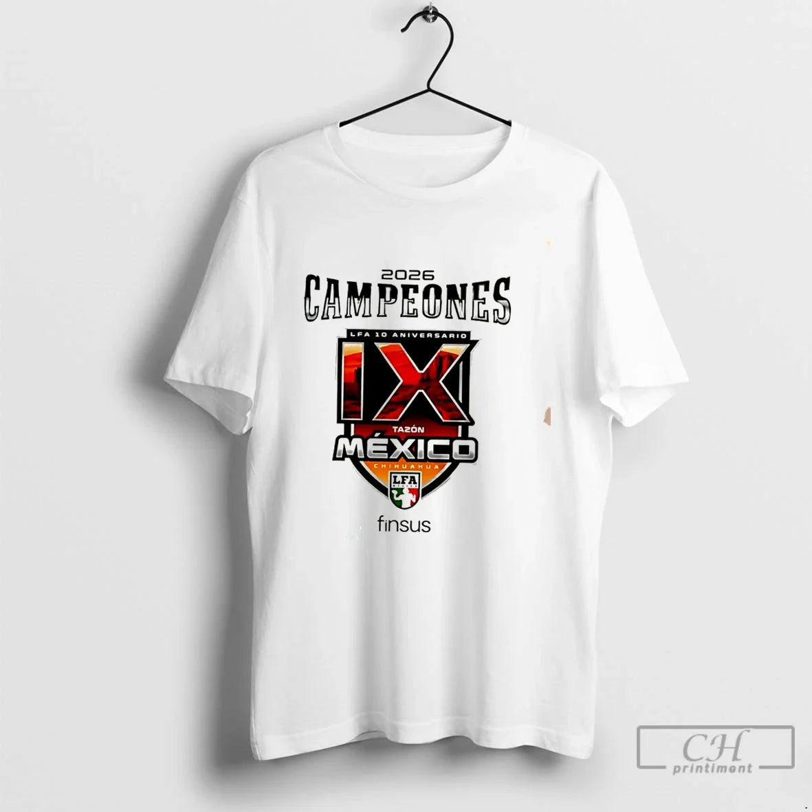 Premium Caudillos De Chihuahua Campeones Del Tazon Mexico Ix 2026 Playera Conmemo Tee T Shirts