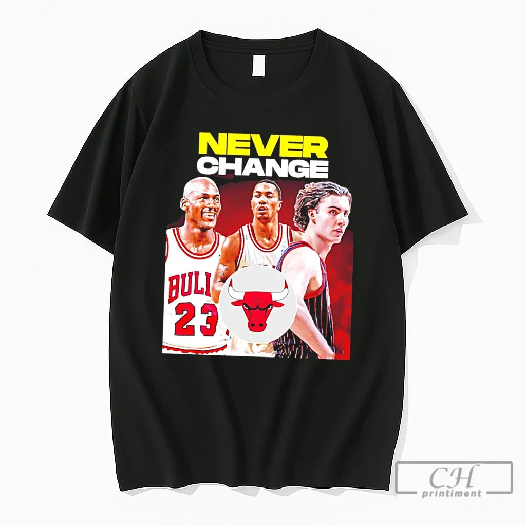 Premium Chicago Bulls Never Change Tee Unisex , , , Long Sleeve Tee