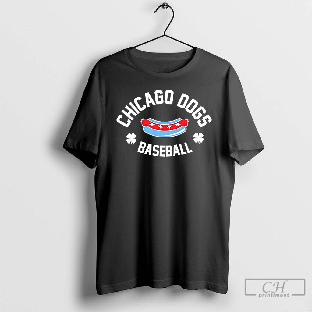 Premium Chicago Dogs Baseball Hot Dog Flag