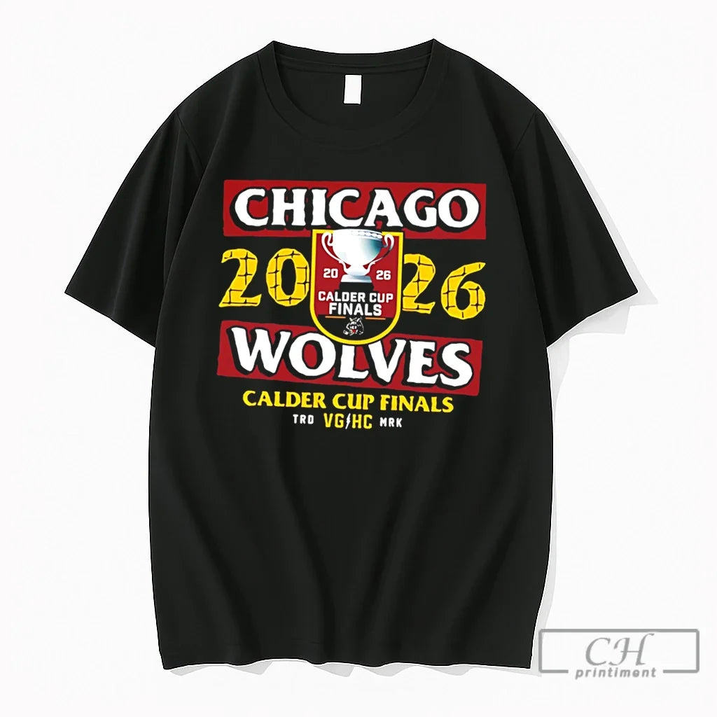 Premium Chicago Wolves 2026 Calder Cup Finals Tee Unisex , , , Long Sleeve Tee