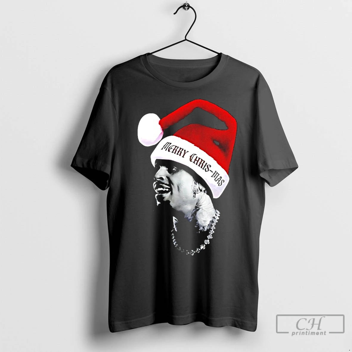 Premium Chris Brown Merry Chris Mas Big Head