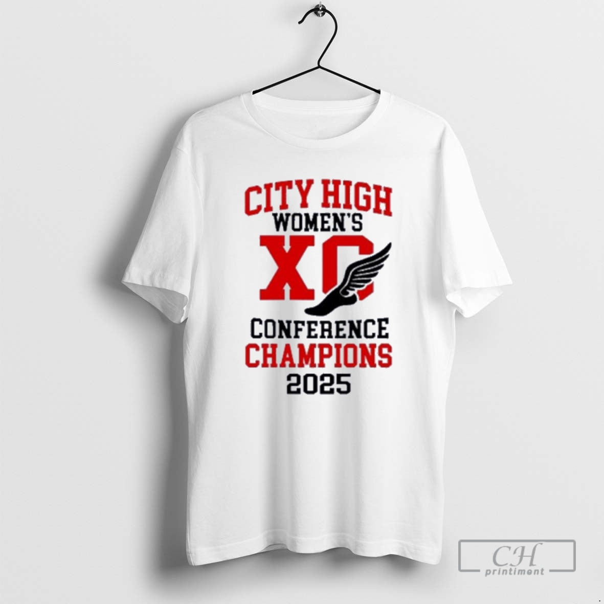 Premium City High Womens Cross Country Conference Champions 2025 Shirt Sweater