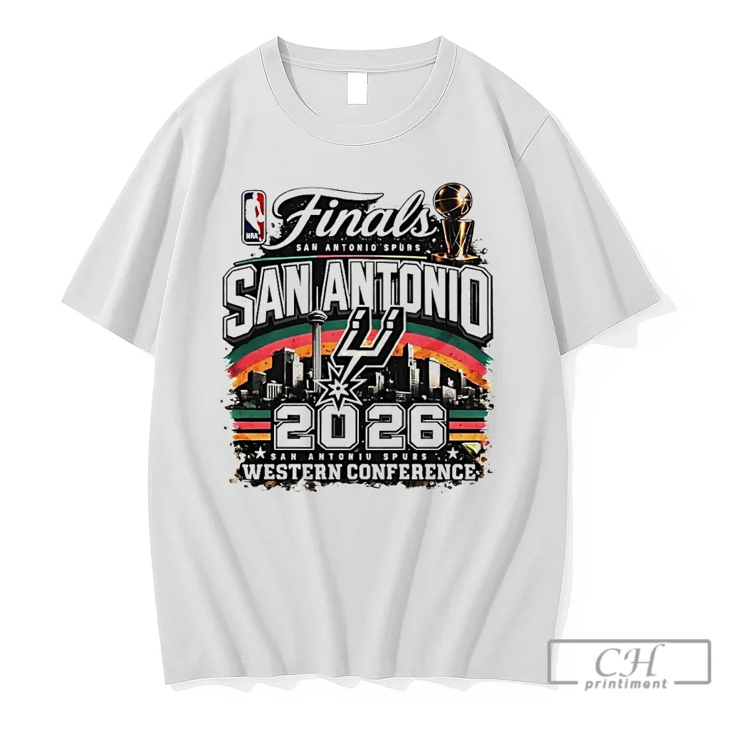 Premium City San Antonio Spurs Basketball Go Spurs Go Nba Finals 2026 Vintage T Shirts Unisex , , , Long Sleeve Tee