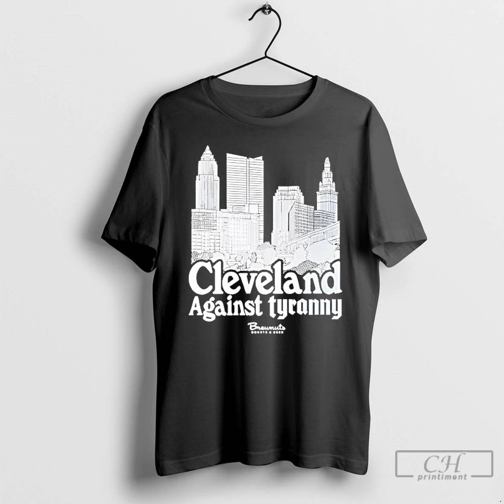 Premium Cleveland Against Tyranny City Skyline Tower City Terminal Towers