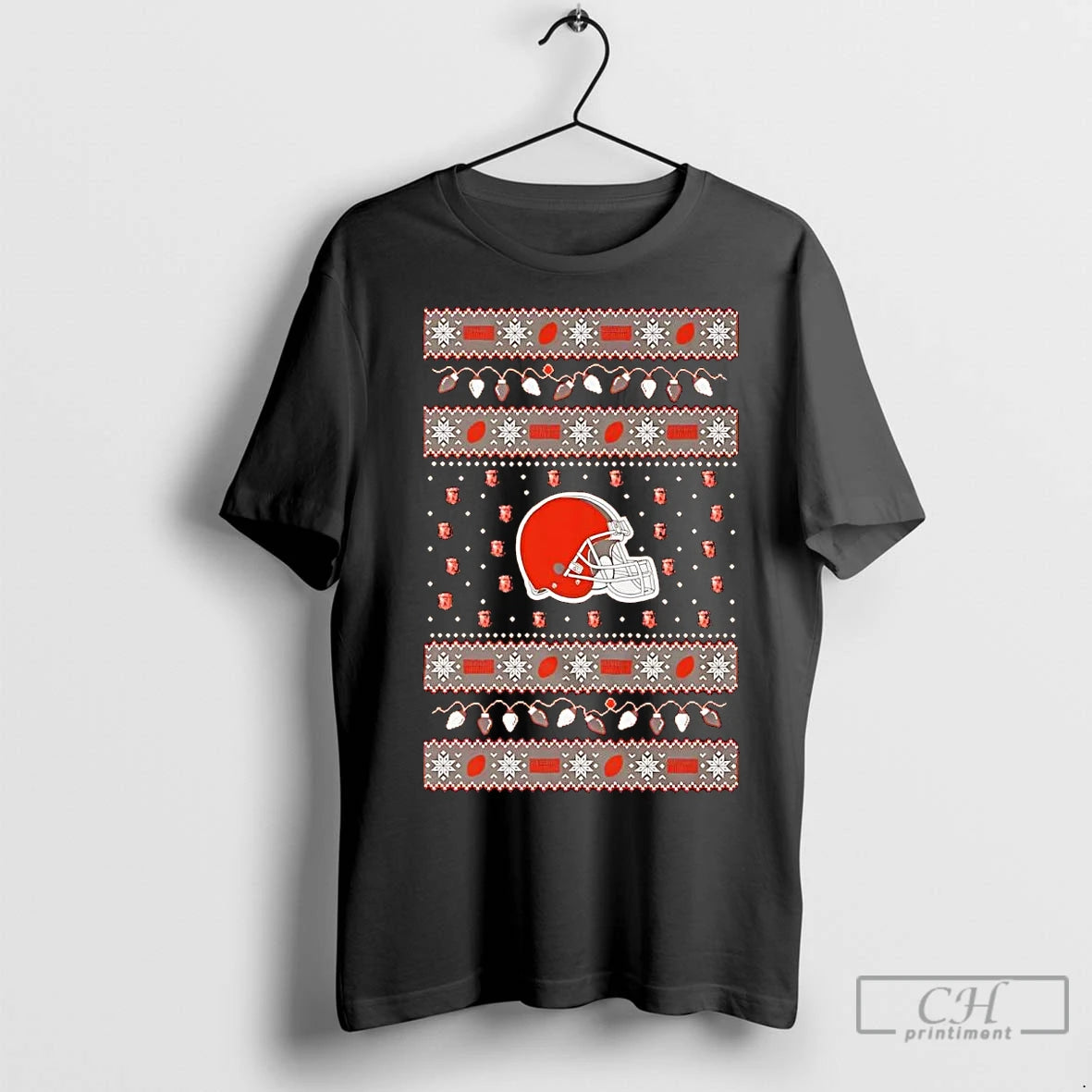 Premium Cleveland Browns Ugly Christmas Light