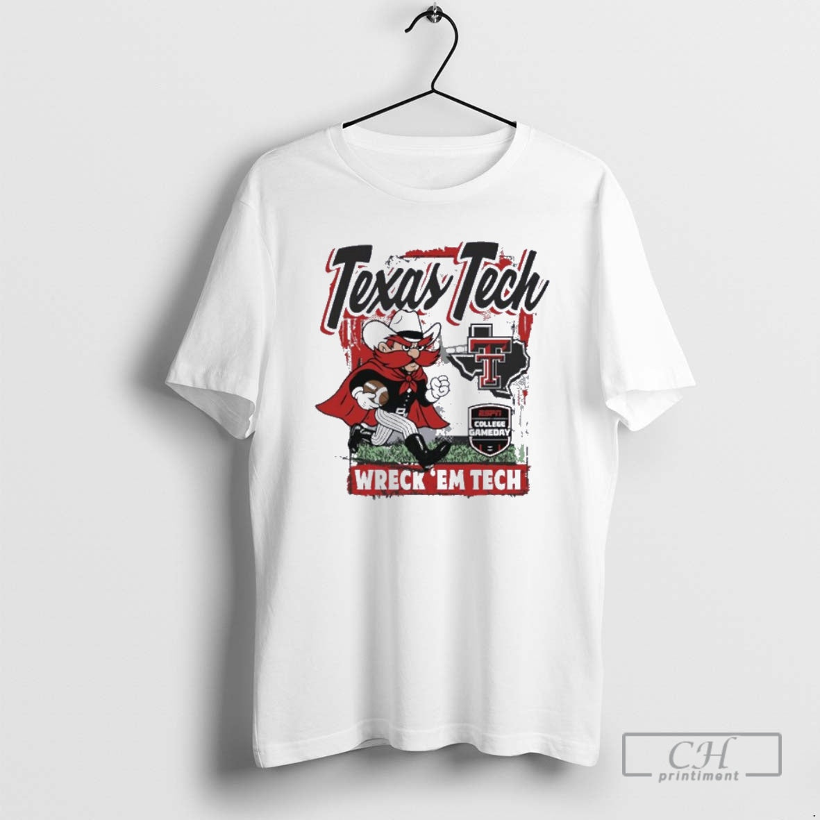 Premium College Gameday 2025 Texas Tech Football Classic Runner Wreck Em Tech Shirt Sweater