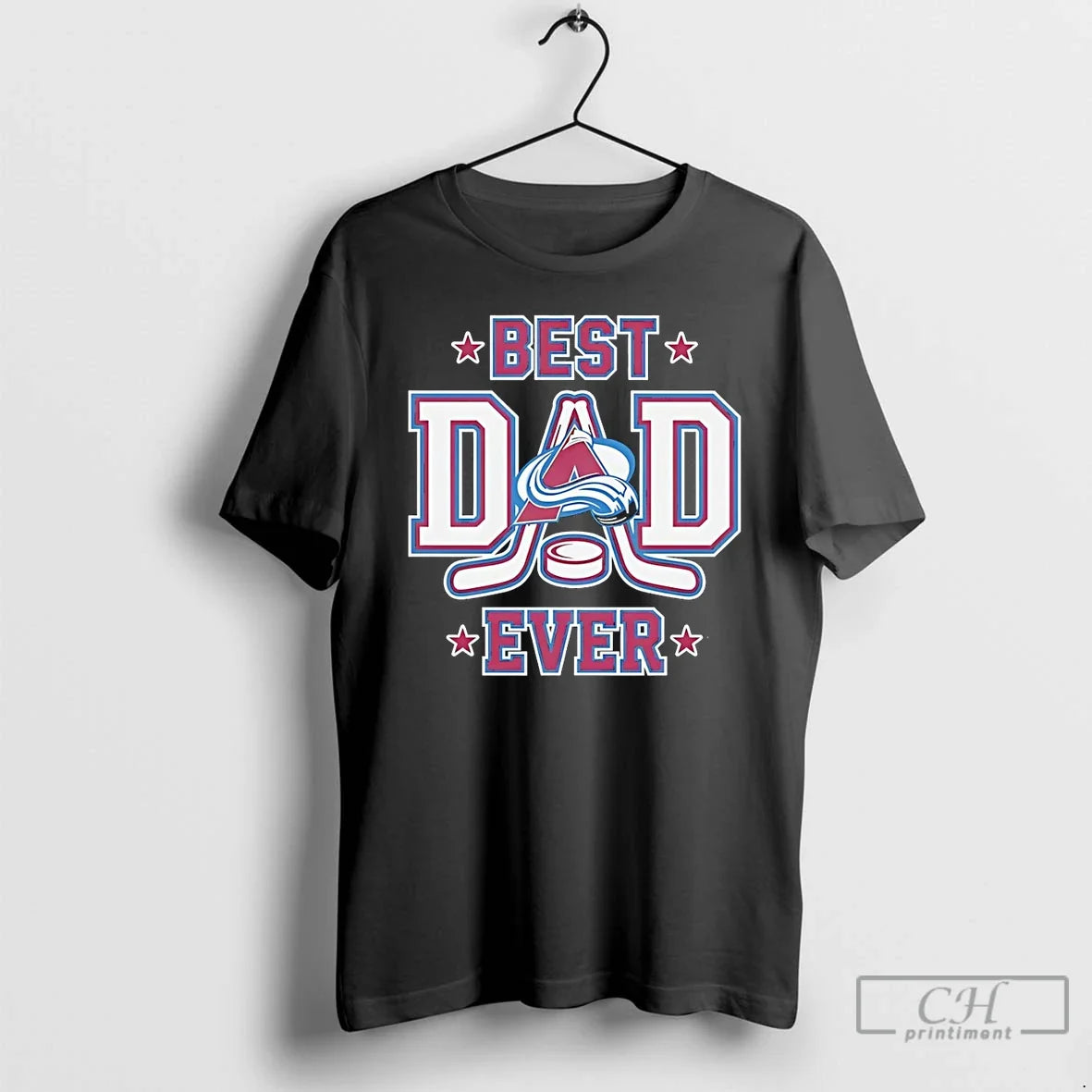 Premium Colorado Avalanche Hockey Nhl Best Dad Ever 2026 Unisex , , , Long Sleeve Tee