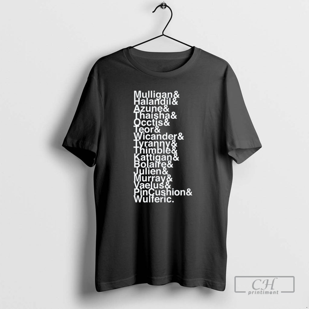 Premium Critical Role Campaign 4 Roll Call Shirt Sweater