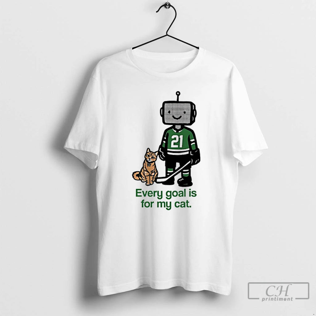 Premium Dallas Stars Jason Robertson Every Goal Is For My Cat