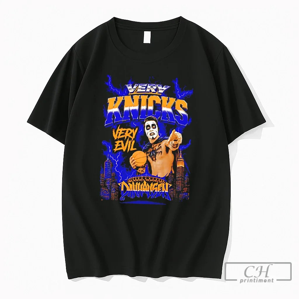 Premium Danhausen Ny Knicks Very Knicks Very Evil Tee Unisex , , , Long Sleeve Tee